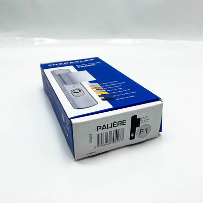 Heracles Salomé, F1, Sicherheits-Türgriff, eloxiertes Silber, robust, elegantes Design, einfache Montage, langlebig.