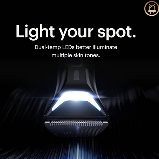 MANSCAPED® The Lawn Mower® 5.0 Ultra, Intim- und Körperhaartrimmer, SkinSafe®, wasserdicht, Akku, Etui, Trimmen & Glattrasur.