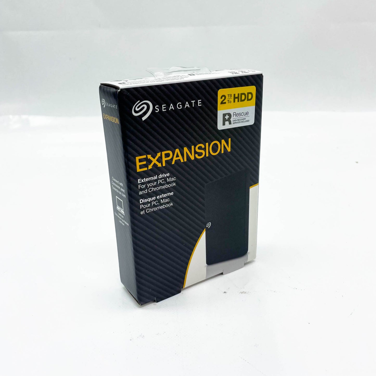 Seagate Expansion, STKM2000400, externe Festplatte, 2TB, 2.5 Zoll, USB 3.0, inkl. 2 Jahre Rescue Service, Hybrid-Laufwerk.