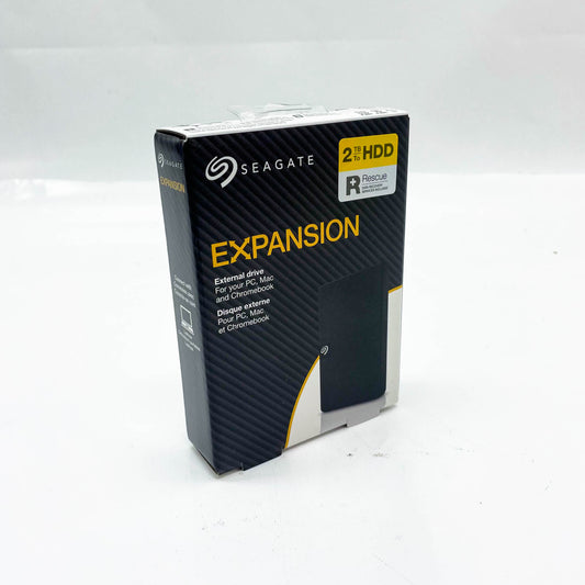 Seagate Expansion, STKM2000400, externe Festplatte, 2TB, 2.5 Zoll, USB 3.0, inkl. 2 Jahre Rescue Service, Hybrid-Laufwerk.
