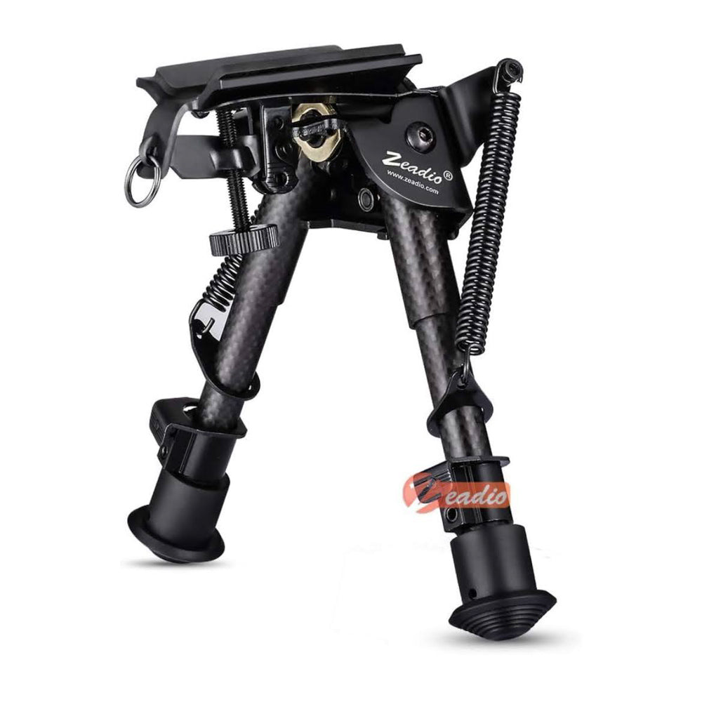Zeadio Kohlefaser-Drehgelenk, Stativ, schwenkbar, 6"-9", mit Sling-Halterung.