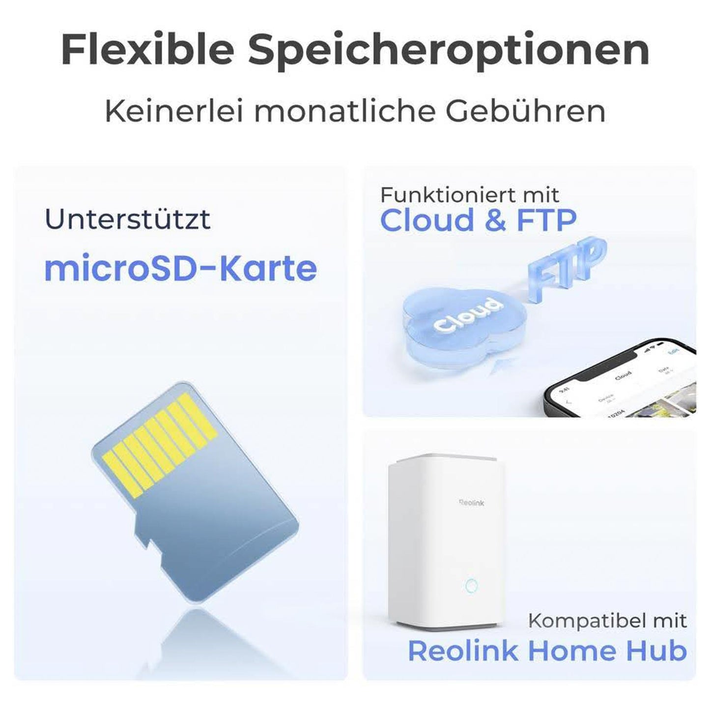 Reolink Argus B320 WLAN IP Kamera, 2304x1296 Pixel, HD-Video, kabellos, Nachtsicht, Bewegungserkennung, wetterfest.