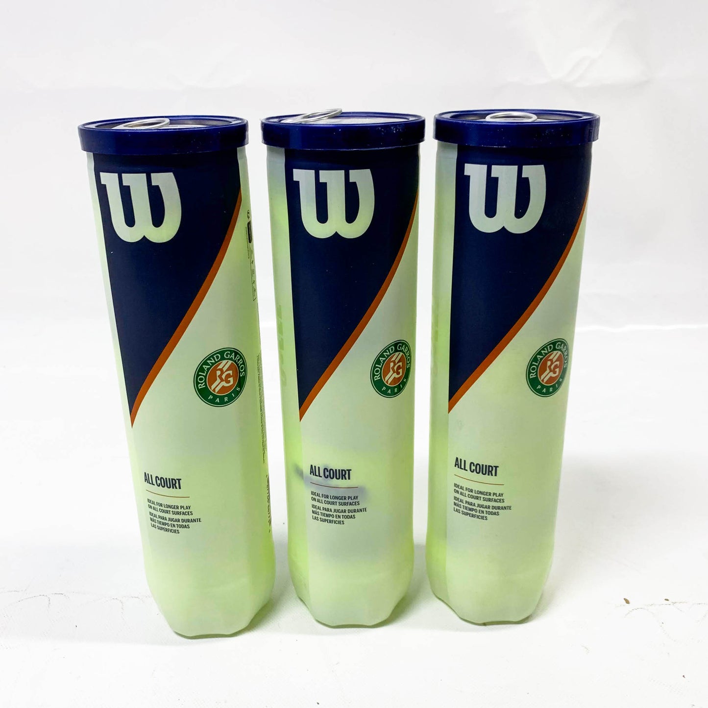 Wilson Roland Garros All Court, Unisex, Tennisbälle, 3x4er Pack, vielseitig, ideal für alle Plätze, optimale Spielkontrolle.