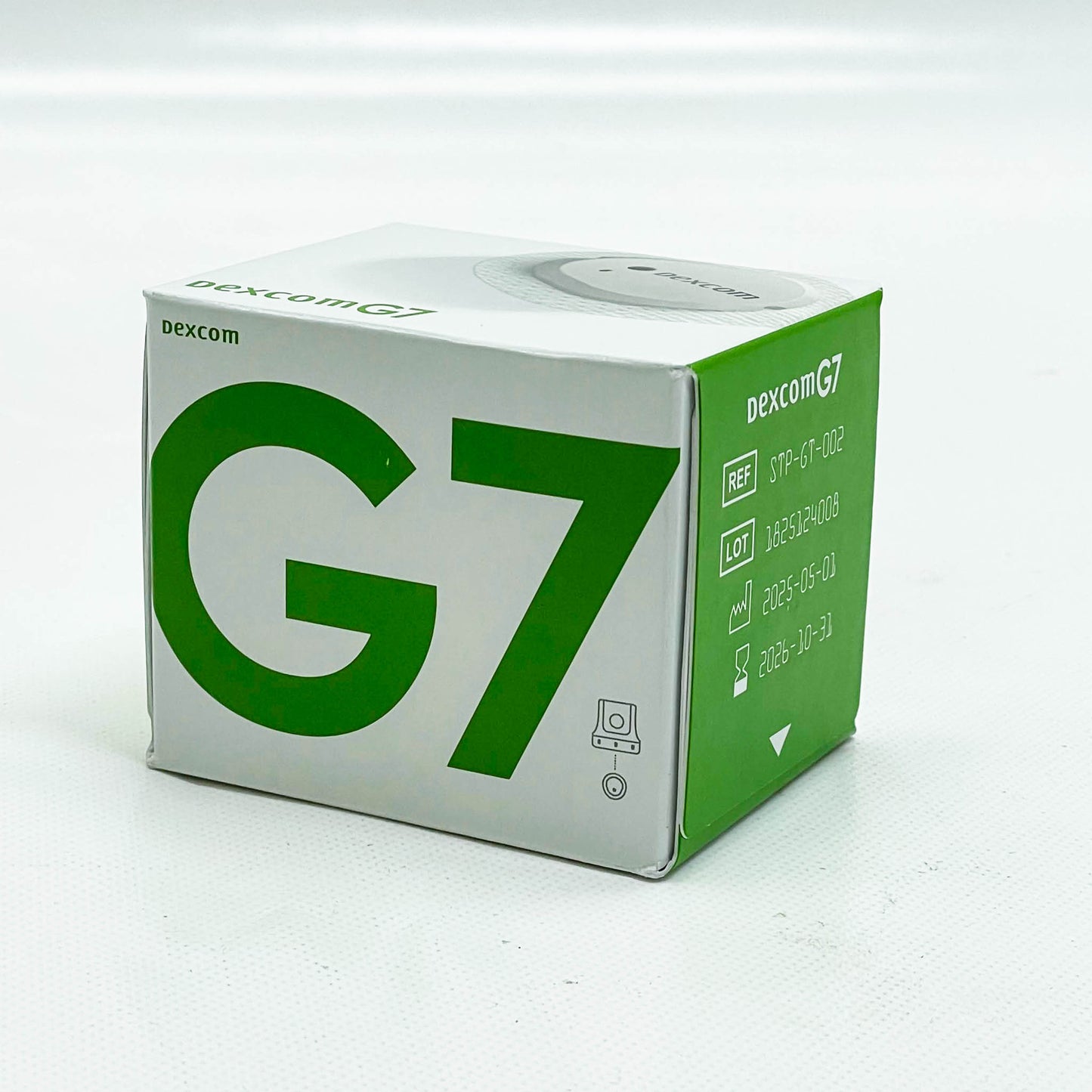 Dexcom G7 Applikator, Sensor 1 Stück, Blutzuckerüberwachung, MHD: 31.10.2026, für Diabetesmanagement.