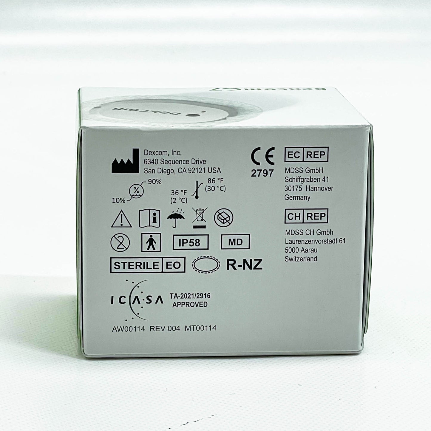 Dexcom G7 Applikator, Sensor 1 Stück, Blutzuckerüberwachung, MHD: 31.10.2026, für Diabetesmanagement.