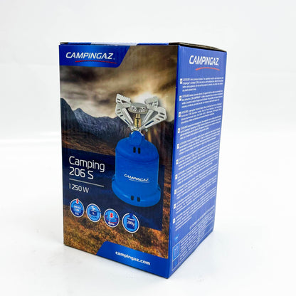 Campingaz 206 S, Gaskocher, 1-flammig, ideal für Camping, Festivals & Wanderungen, kompakt und leicht.