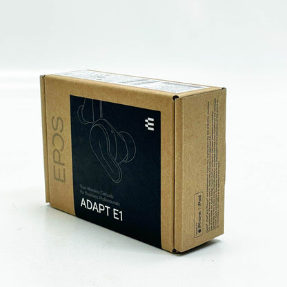 EPOS ADAPT E1, Kabellose In-Ear-Kopfhörer, Hybrides ANC, Multi-Point Bluetooth, 50H Akku, IPX5 wasserfest, USB-C Dongle.