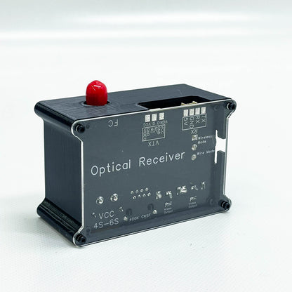 Optical Receiver VCC 4S-6S, CVBS Video, kompakte Bauweise, hohe Signalqualität, ideal für Videoübertragung.