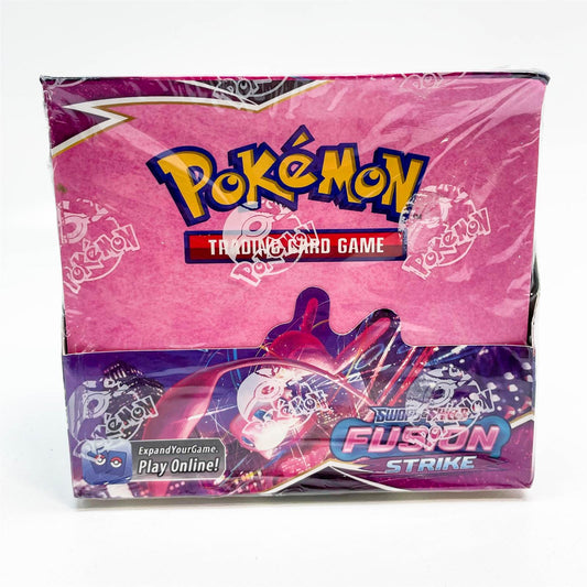 POKEMON Sword & Shield Fusion Strike Display, 36 Boostertüten, 10 Karten pro Tüte, spannende neue Karten und Strategien.