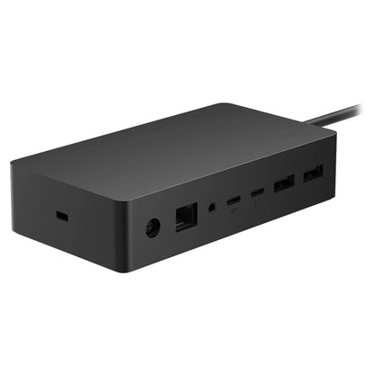 Microsoft Surface Dock 2, Dockingstation, USB-C, Schwarz, vielseitige Anschlussmöglichkeiten, ideal für Homeoffice und Büro.
