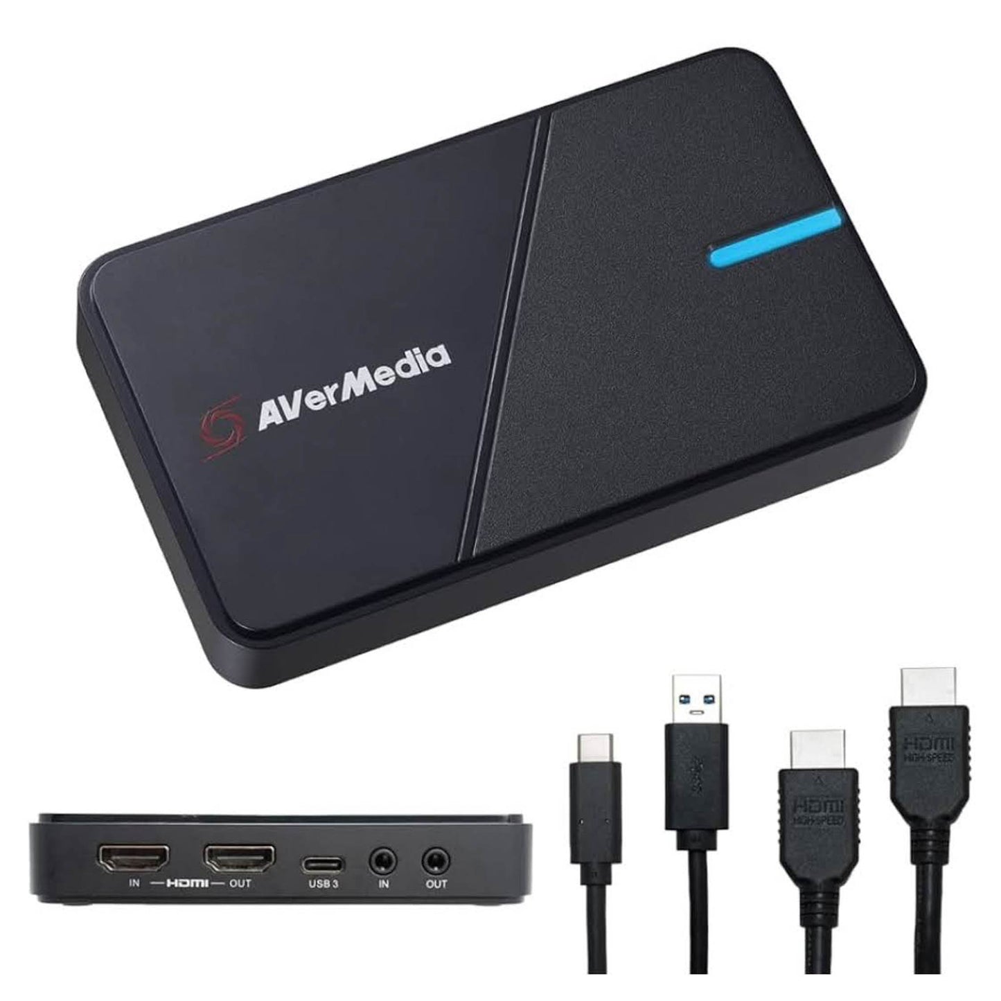AVerMedia GC551G2 Capture Card, Gaming, 4K, HDR, VRR, ideal for PS5, Xbox, Switch, Windows, Mac, Streaming.