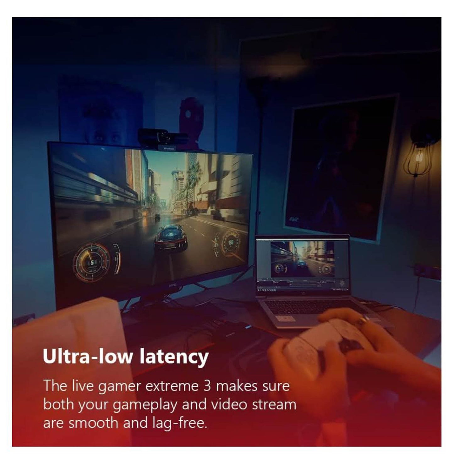 AVerMedia GC551G2 Capture Card, Gaming, 4K, HDR, VRR, ideal for PS5, Xbox, Switch, Windows, Mac, Streaming.