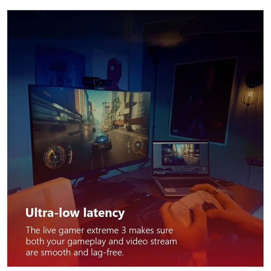 AVerMedia GC551G2 Capture Card, Gaming, 4K, HDR, VRR, ideal for PS5, Xbox, Switch, Windows, Mac, Streaming.