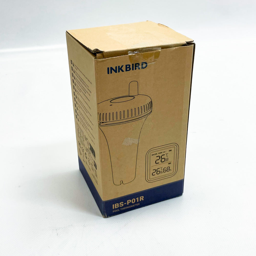 Inkbird IBS-P01R, Funk Poolthermometer, schwimmend, digital, präzise Temperaturmessung, große Anzeige, wasserdicht.