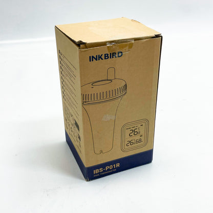 Inkbird IBS-P01R, Funk Poolthermometer, schwimmend, digital, präzise Temperaturmessung, große Anzeige, wasserdicht.