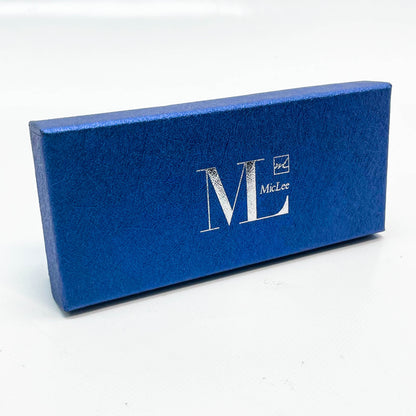 MicLee Herren Uhr, Analog Chronograph, Wasserdicht, Quarz, Edelstahl Milanaise Mesh Band, Verstellbar, Silber