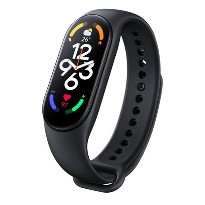 Xiaomi Mi Smart Band 7 Aktivitätstracker 1,62 AMOLED Display 110+ Workout-Modi 5ATM SpO2 Tracking Schlaf Herz Pulsüberwachung bis zu 14 Tage Akkulaufzeit Mi Fit App