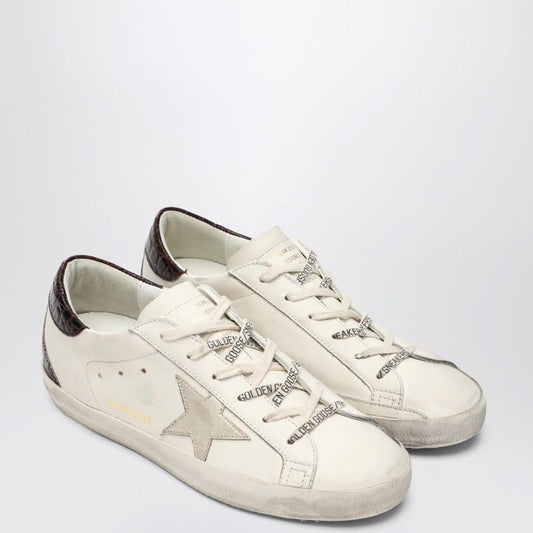 SUPER-STAR Golden Goose, Sneaker, EUR 38, sportlich, handgefertigt, abgenutzter Look, Leder, bequem.