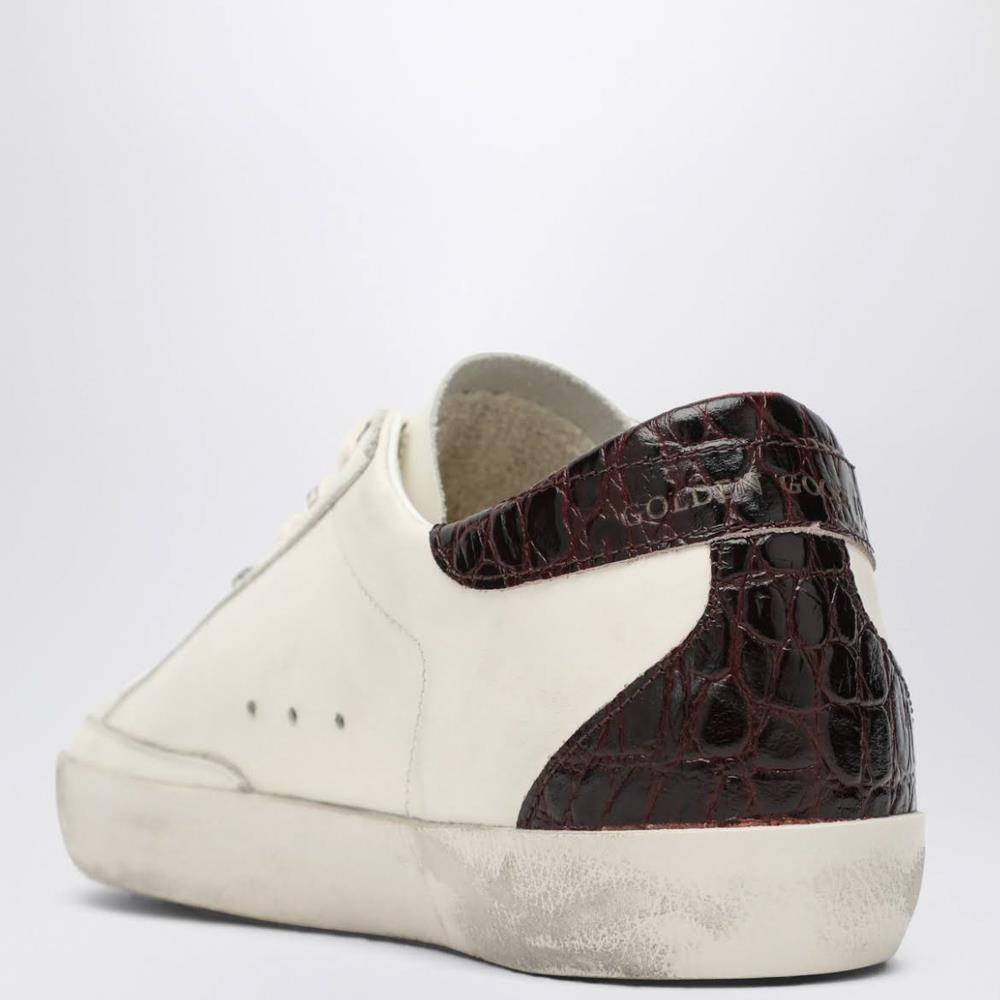 SUPER-STAR Golden Goose, Sneaker, EUR 38, sportlich, handgefertigt, abgenutzter Look, Leder, bequem.