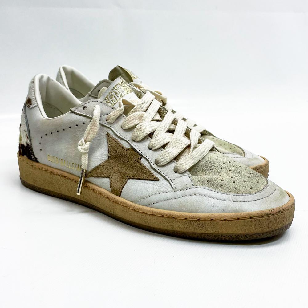 BALLSTAR Golden Goose, Sneaker, hochwertiger Leder, sportlich-elegantes Design, bequem, ideal für Alltag und Freizeit.
