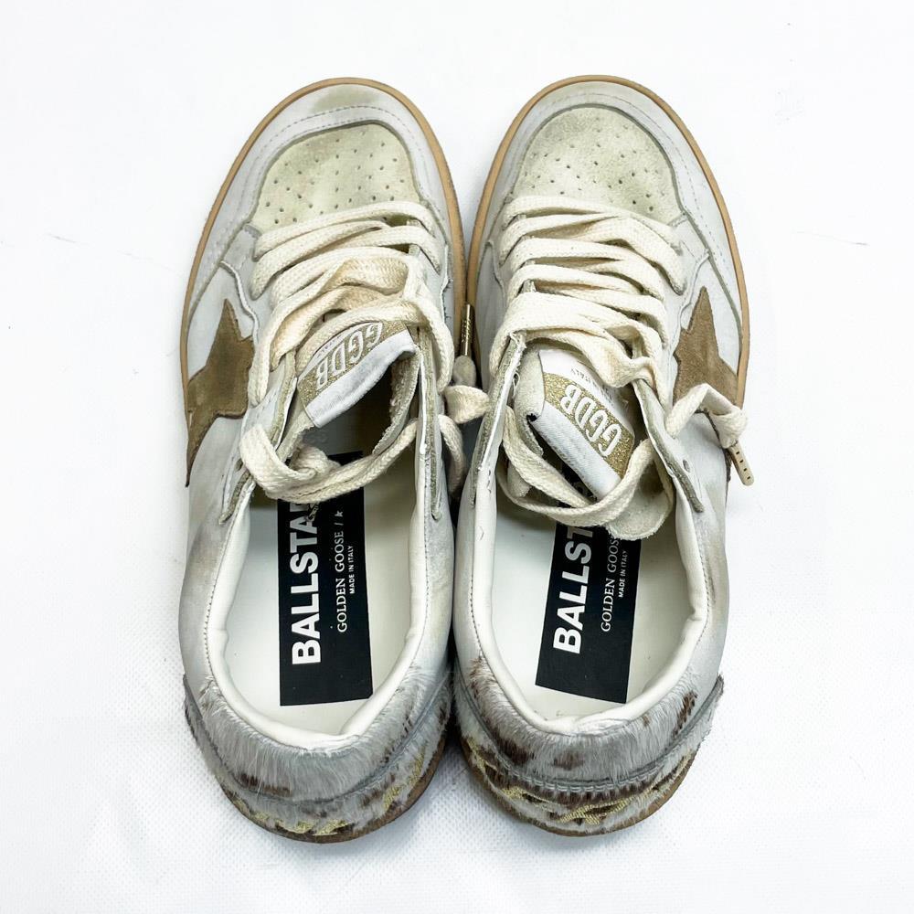 BALLSTAR Golden Goose, Sneaker, hochwertiger Leder, sportlich-elegantes Design, bequem, ideal für Alltag und Freizeit.