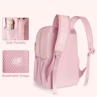 PROKVA Pickleball Bag, Paddel Rucksack, für 4 Paddel, großes Design, pink, für Frauen und Männer