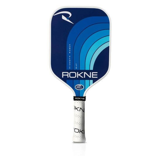 ROKNE Curve Classic LTE Pickleball-Paddel, Fiberglas, leichtes Design, ProGrit-Textur, 213 g, USAPA-zugelassen