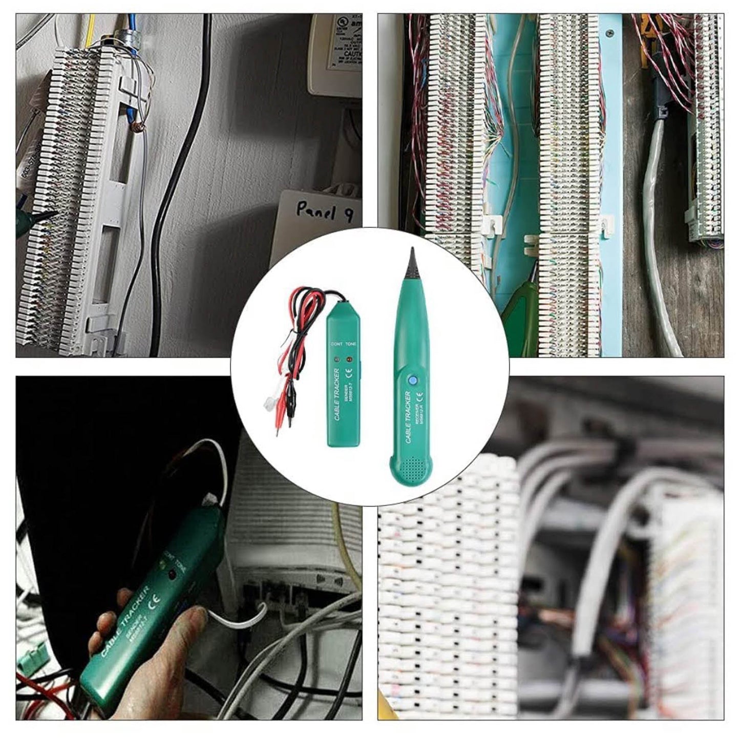 Gobesty Kabel-Tracer, Modellnr nicht verfügbar, Kabelsuchgerät, Durchgangsprüfer für Mähroboter und Netzwerkkabel.