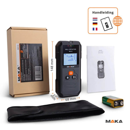 Maka MK10 Rohrsuchgerät, Ortungsgerät, präzise Rohrortung, robustes Design, einfache Handhabung, ideal für Bauprojekte.