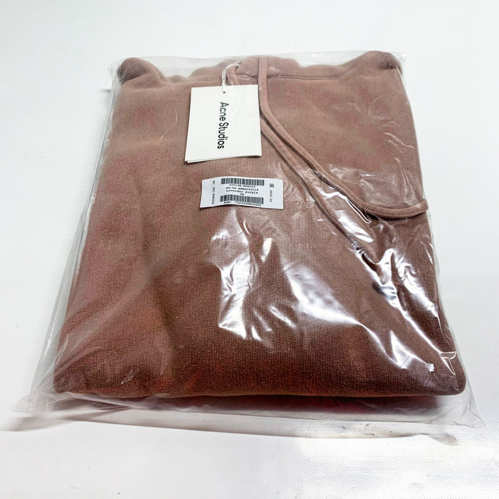 Acne Studios Kapuzenpullover Unisex, FN-UX-SWEA000019, Hoodie, Lavendelviolett/Altrosa, Größe XS, lässiger Schnitt, hochwertiger Stoff.
