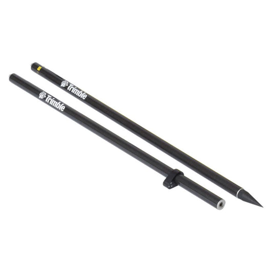 TRIMBLE Carbonstab zweiteilig 2m, 5/8″ Gewinde, mit Dosenlibelle, Catalyst Zubehör, leicht & robust, Vermessungszubehör