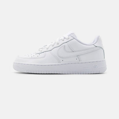 Nike Air Force 1 LE, EUR 40, Sneaker, weiß, Leder, klassische Silhouette, perforierte Zehenbox, gepolsterter Einstieg