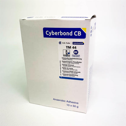 Cyberbond TM 44, 10 Stück Packung, Gewindesicherung, mittelfest, Schraubensicherung, einfache Anwendung