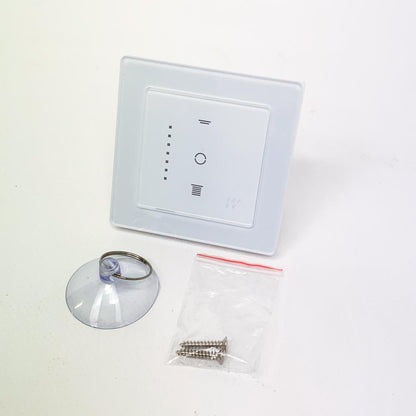 SMARTERCURRY WLAN Rolladenschalter 7. Gen, smarter Zeitschaltuhr-Schalter für Rollläden/Jalousien, Alexa/Google kompatibel, 1x Weiß