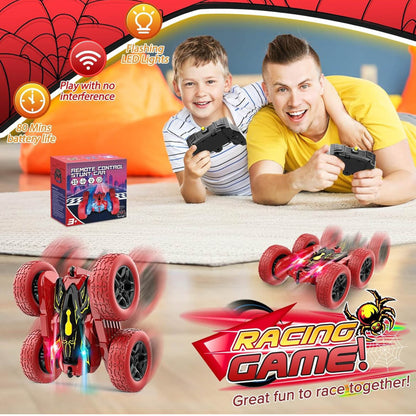 Dislocati Ferngesteuertes Auto für Kinder ab 3 Jahren – RC Stunt Car für drinnen & draußen, Spielzeug für Jungen & Mädchen, Geschenkidee ab 3 bis 10 Jahre