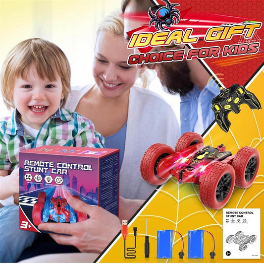 Dislocati Ferngesteuertes Auto für Kinder ab 3 Jahren – RC Stunt Car für drinnen & draußen, Spielzeug für Jungen & Mädchen, Geschenkidee ab 3 bis 10 Jahre