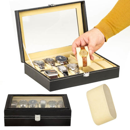 Wild Class, Herren-Uhrbox, 12 Standorte, Luxus, Männeruhr, innovatives Kohlenstoffdesign