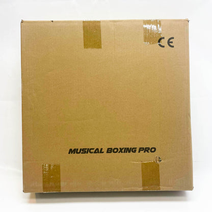INMORVEN Music Boxing Machine, LED Musik-Boxmaschine, Bluetooth, 9 Geschwindigkeitsmodi, Zählmodus, für Erwachsene und Kinder, Indoor-Übung.