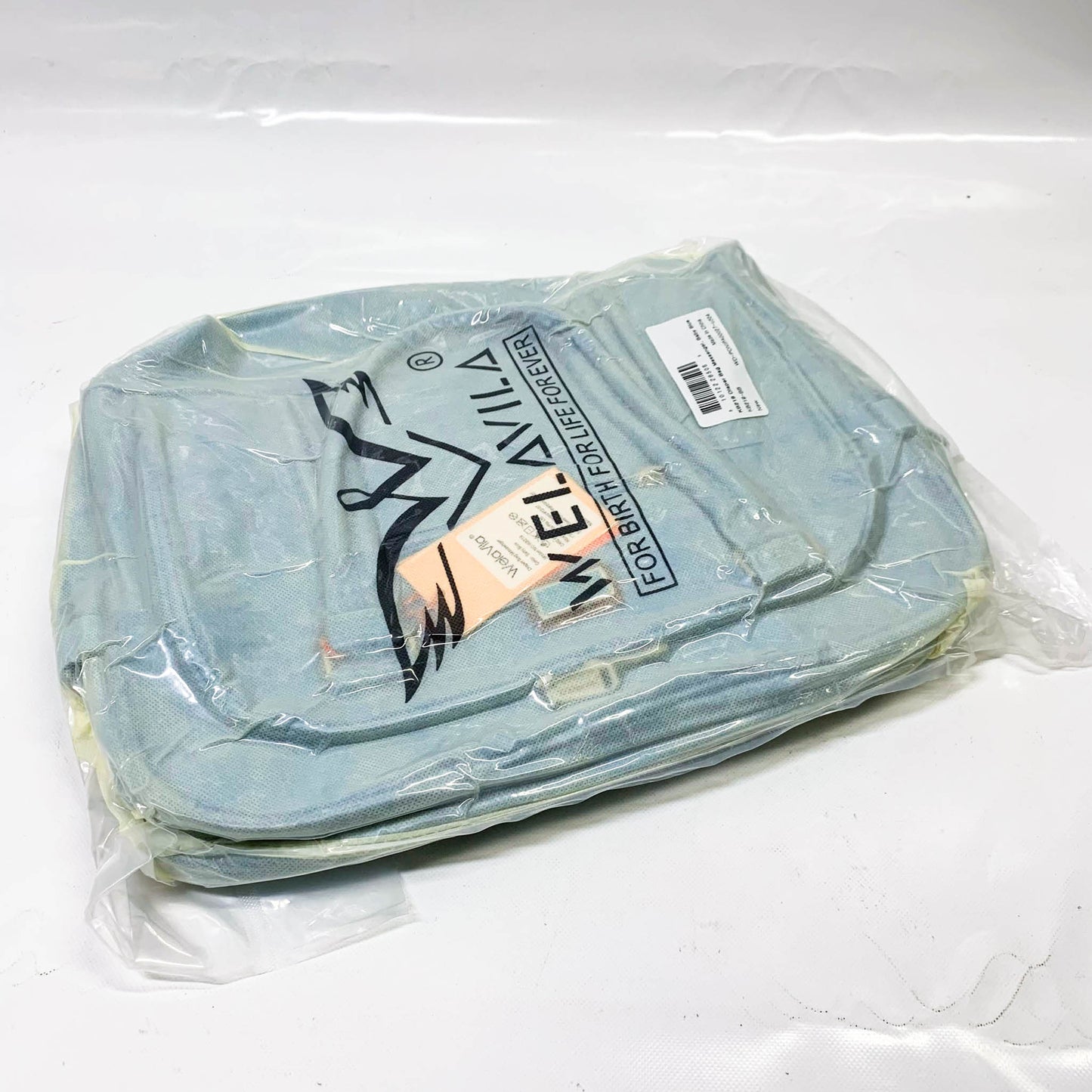 WELAVILA Wickeltasche, Unisex-Reise-Wickeltasche, stilvoll mit Wickelunterlage, isolierten Taschen, Babyblau
