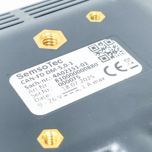 SemsoTec Display 4A02151, Modell CAN-FD DM-5,0-1, 5" TFT, CAN-FD Schnittstelle, Industrie-Monitor