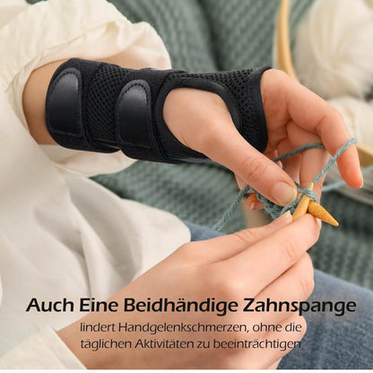 FREETOO Handgelenkbandage, verstellbar, für Tag und Nacht, 3 Schienen, Schutz bei Arthritis und Verstauchungen.