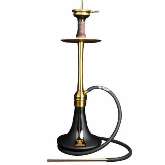Contraband El Patron, Shisha, blauer Kopf, hochwertige Verarbeitung, modernes Design, intensives Raucherlebnis, ideal für Genießer.