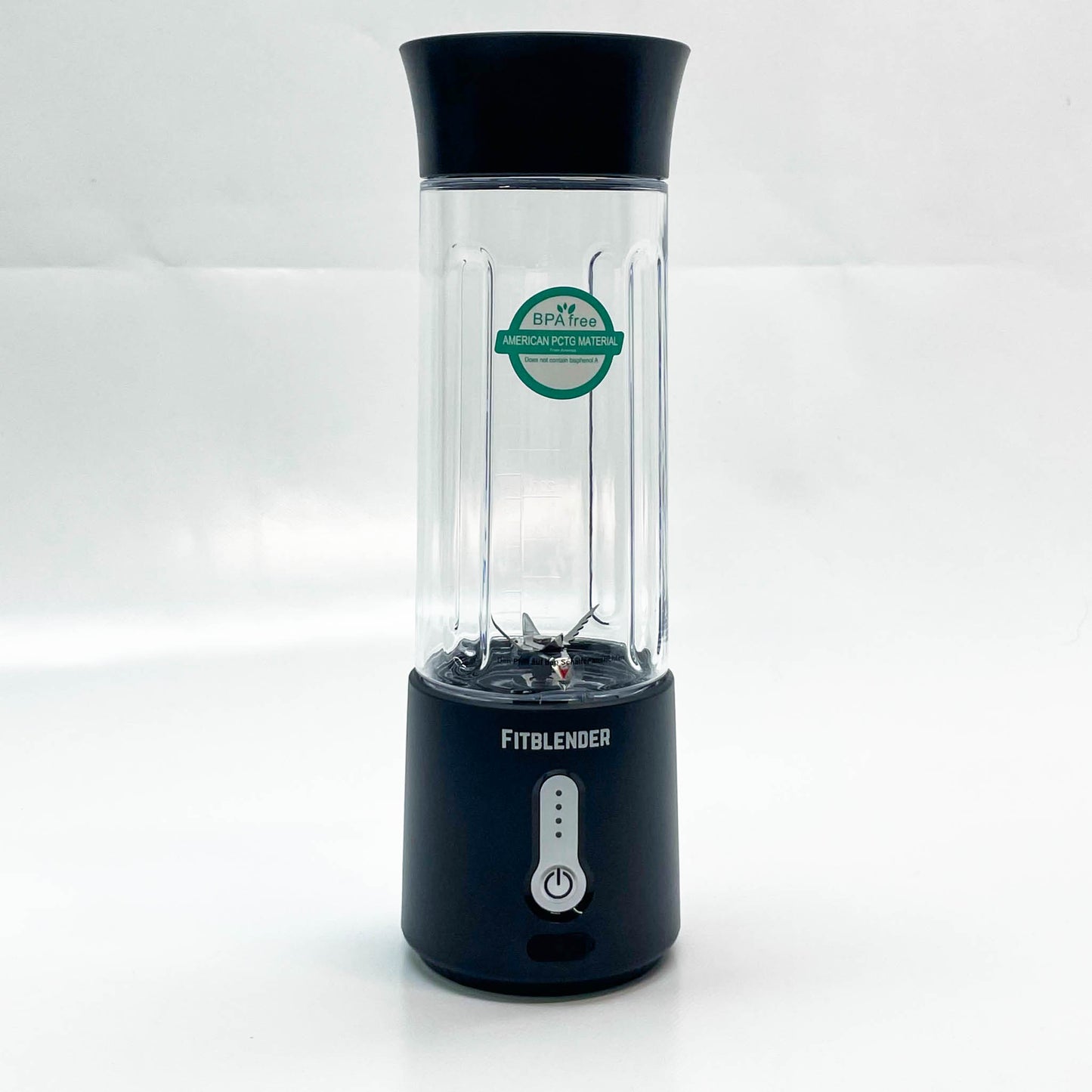 FITBLENDER A7 tragbarer Mixer, 500ml, 7,4V, Schwarz – kompakt, leistungsstark, ideal für Smoothies und Shakes.