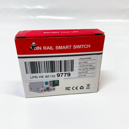 TONGOU Smart Life WIFI 1P Hutschiene Schalter 16A, Smart Home, Fernbedienung, Metering, TUYA APP, DIY Idee