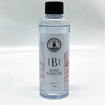 SANAAA Epoxy Resin 474 ml High Gloss Bubble-Free Tabletop Epoxy Resin for Crafts Casting DIY Resin Molds Jewelry (237 ml x 2)