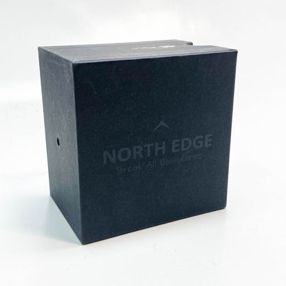North Edge Männeruhr, Modell: Cyber Tank, Digitale Sportuhr, Retro-Design, 50m wasserdicht, Metallgehäuse, ideal für aktive Männer.