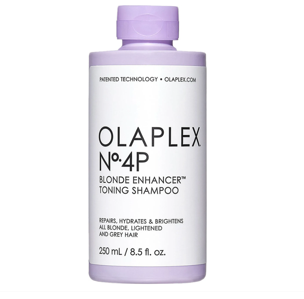Olaplex Nş4P Blonde Enhancer Tönungsshampoo 250 ml Farbauffrischend, pflegend, für blondiertes Haar