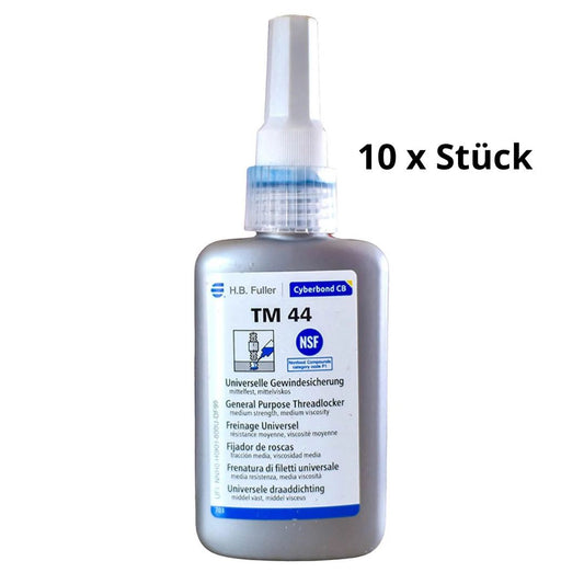 Cyberbond TM 44, 10 Stück Packung, Gewindesicherung, mittelfest, Schraubensicherung, einfache Anwendung